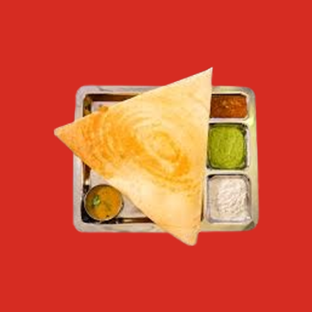 Cheese Onion Chilli Dosa