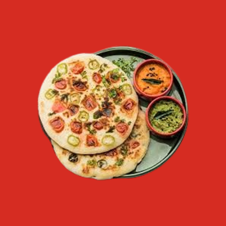 Onion Chilli Uttapam