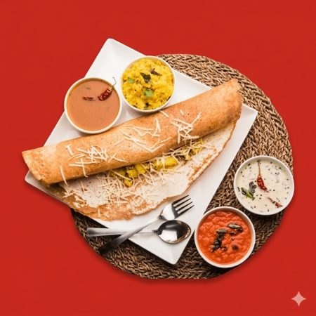 Paneer Masala Dosa