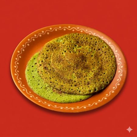 Spinach Dosa
