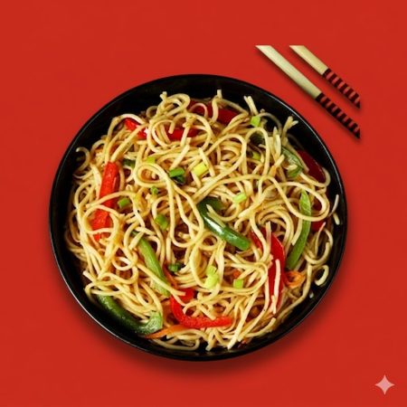 VEG HAKKA NOODLES
